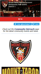 Mobile Screenshot of mounttaborfd.com
