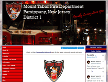 Tablet Screenshot of mounttaborfd.com